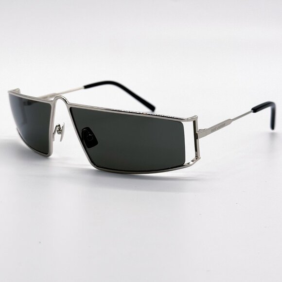 NEW SAINT LAURENT SL 606 002 SILVER SL606 002 UNISEX SUNGLASSES SAINT LAURENT - Picture 6 of 11